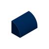 50g/83PCS 37352 Curved 1 x 2 x 1 No Studs with corners Block Moc Color Compatible with Brick DIY Children's Toy