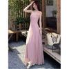 French Temperament Female Slim Spring and Summer New Pure Desire Suspender Skirt Thin Suspender Dress Long Dress