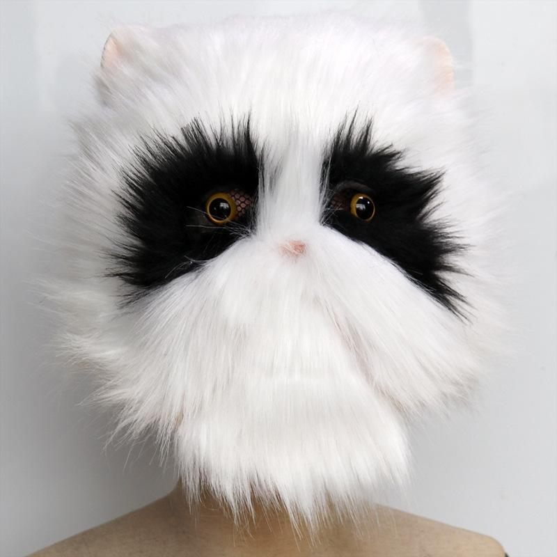 

Cute plush animal Husky head mask latex Husky mask for Halloween cosplay Funny party props Average Size