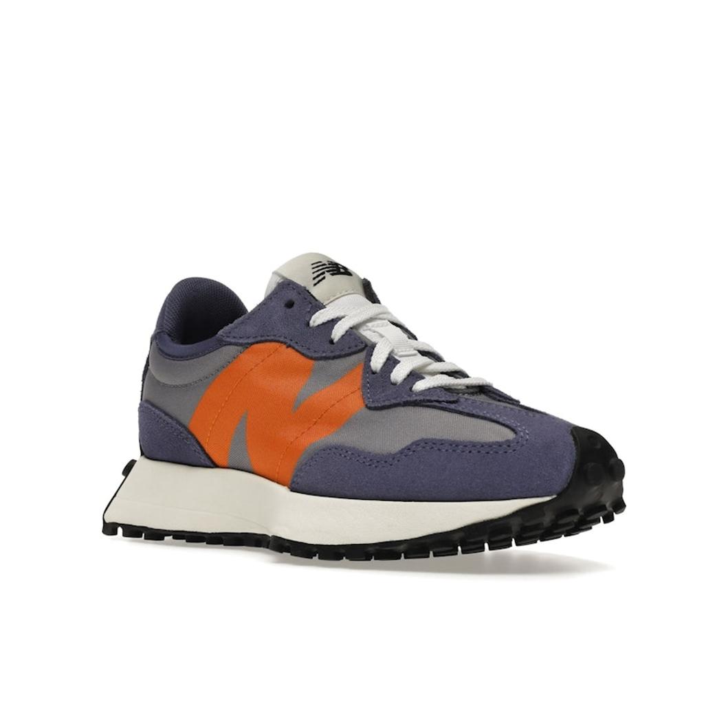 New Balance 327 Magnetic Blue Varsity Orange Women Sneakers WS327CB