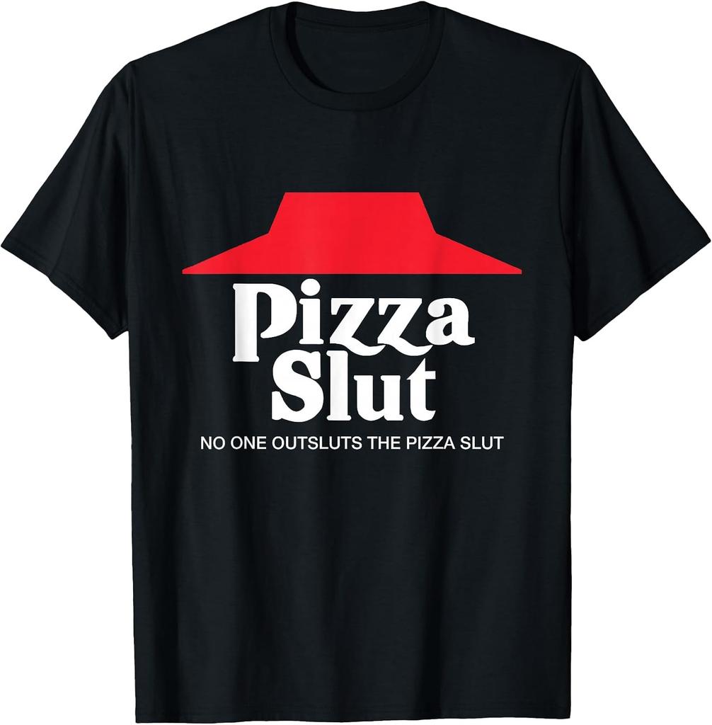 Funny Pizza T-Shirt - "No One Outpizzas The Competition" Design