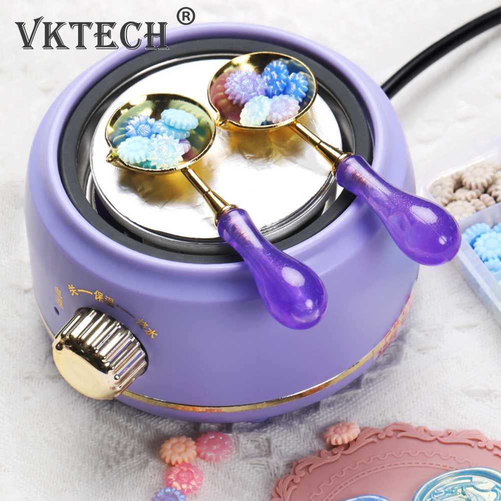 Electric Sealing Wax Furnace Handmade Supplies Heating Melting Wax Furnace Warmer Melts 2-speed Adjustable Wedding Invitations