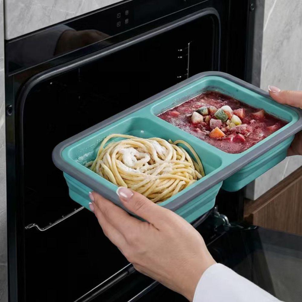 Reusable Silicone Freezer Tray with Lid Soup Cubes Tray New Silicone Freezer Mold  Freezer Use