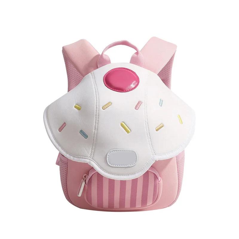 Cartoon Kinder Rucksäcke Kinder Schultasche für den Kindergarten Pilz Baby Reisetaschen für Mädchen Jungen Zubehör Kleine Größe