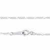 Sears Silver 925 Figaro Double-Cut Chain, 1.3mm Wide, 45cm Long, sfg40-45