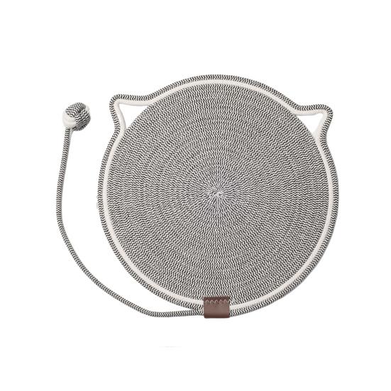 Natural Cotton Rope Cat Scratch Pad Easy To Clean Multi-Functional Indoor Pet