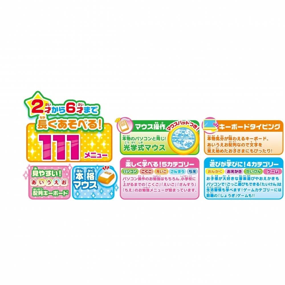 [BANDAI] Anpanman Play and Learn! Mouse Click! Anpanman PC