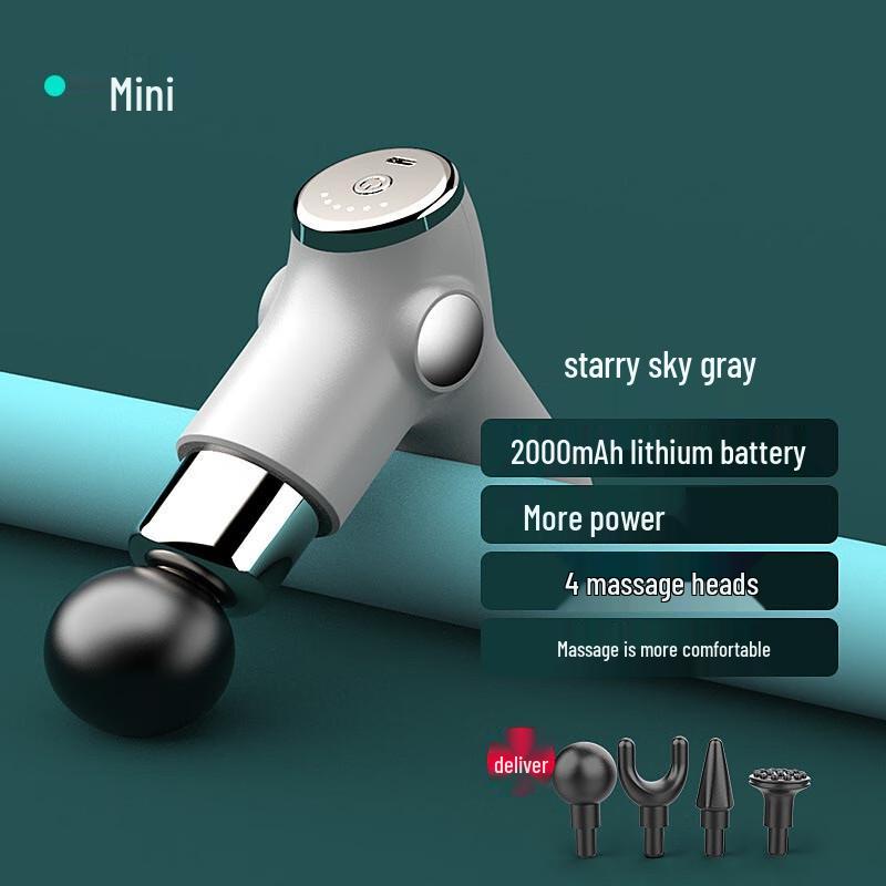Portable Mini Fascia Massage Gun CN plug (adapter included)