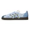 adidas VL COURT 2.0 Love Planner, Cerulean Low Top Skateboard Shoes Unisex Blue ID6015(Team1210-)