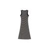 PEACEBIRD Women's Summer Sleeveless Striped Knit Maxi Dress