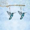 Fashionable Acrylic Drop Earrings Hummingbird Multifuntional Ear Jewelry for Every Occasion Pendant Earrings for Daily