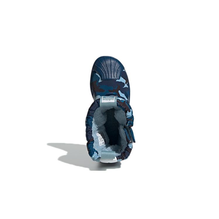 Adidas Originals SUPERSTAR Thermal Knee High Kids' Boots Blue Children Aged 3 7 Years Old EE7260