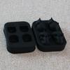 Silicone Skull Ice Grid Four Silicone Ice Grid Mold Skull Halloween Ice Mold Bar DIY Mold