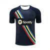 Summer new model fan-style outdoor football training quick-drying T-shirt. Adult and children's family version quick-drying sports shirts.