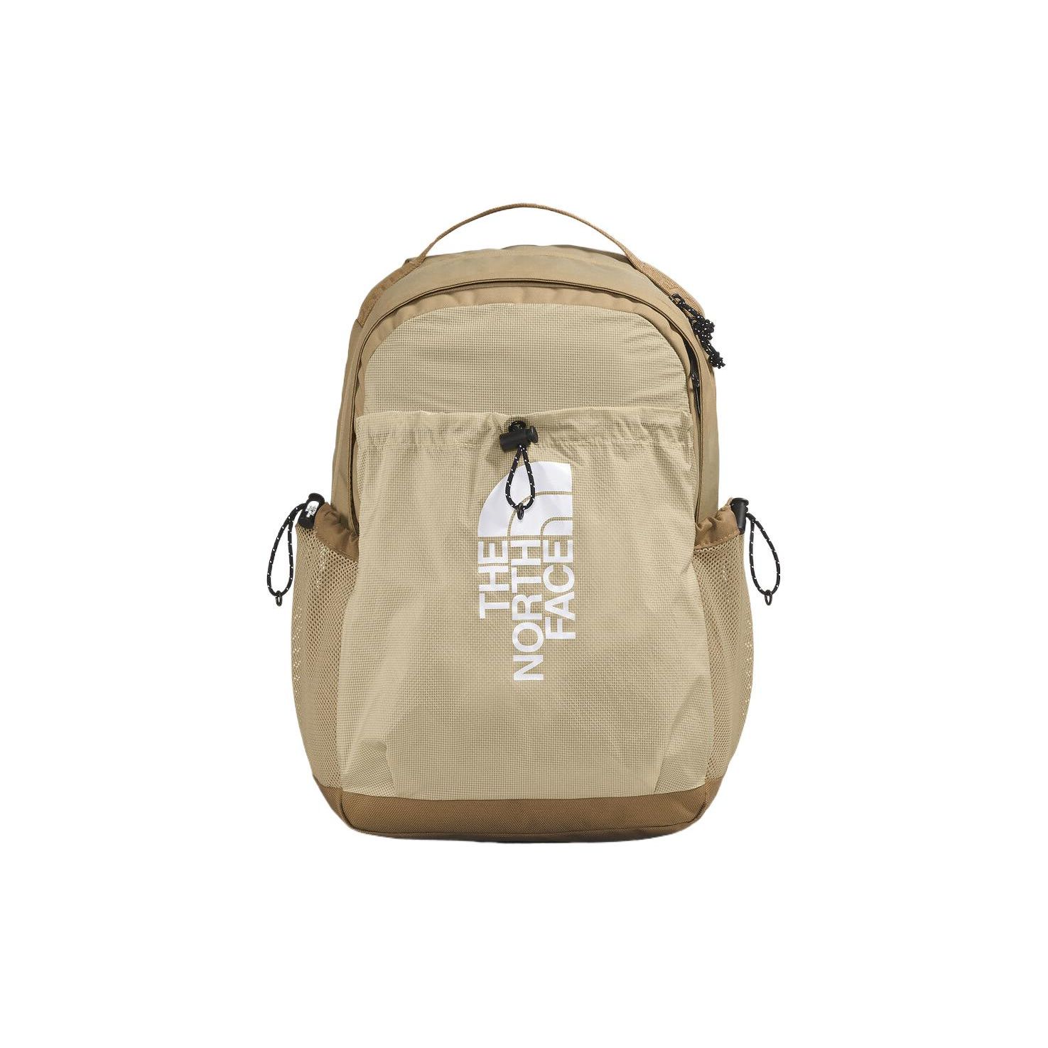 The North Face 19L Casual Sports Multifunctional Backpack Men Backpack Khaki NF0A52TBOK1 Khaki