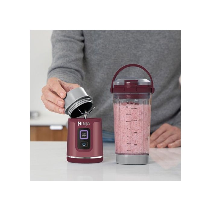 Blender - NINJA - BLAST - Sans fil - 530ml - Rose