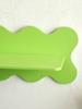 Wooden Wave Shape Floating Wall Shelf Display Stand Candy Color Crystal Storage Rack Wall Decor for Bedroom Girl Room Decoration