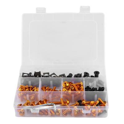190 stuks Kuipbevestigingsbouten Moeren Ringen Set Geschikt voor Honda CBR600RR CBR900RR CBR1000RR CBR1100XX