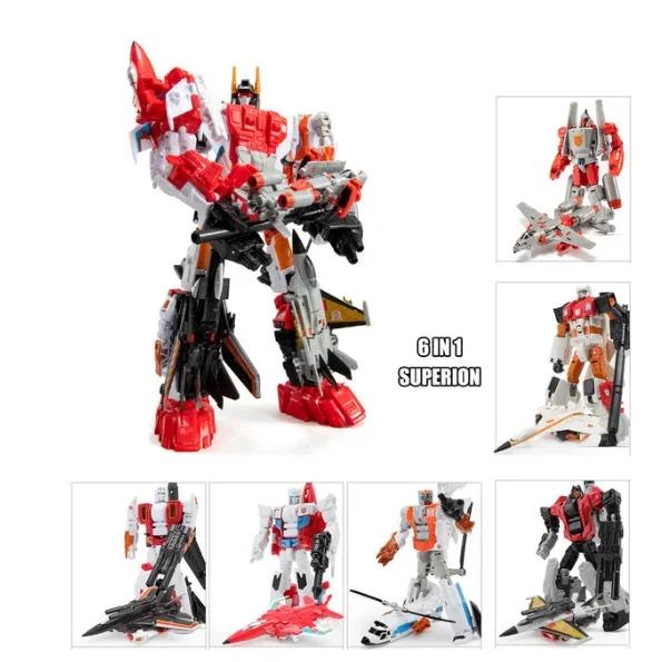 5 w 1 Transformacja Predaking Zabawki Anime Devastator KO G1 Robot Figurka Akcji Model Chłopiec Dzieci Dziecko Prezent