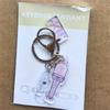 2D Flat Cartoon Acrylic Keychain & Pendant - Kpop Merch Collectible Accessory for Bags, Keys & Backpacks