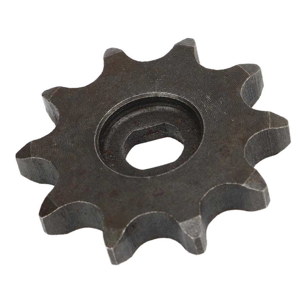 Carbon Steel Chain Sprocket 428 10T Chain Gears Durable Motor Sprocket for Electric Scooter