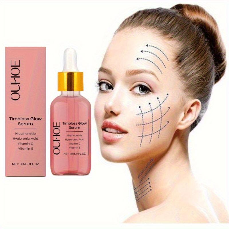 Hyaluronic Acid Firming Serum Moisturizing Fade Fine Lines Wrinkle Smoothing Even Skin Tone Brightening Facial Care Essence