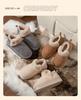 Non-Slip Thick-Soled Plush Cotton Slippers with Heel for Couples - Cozy Autumn/Winter Indoor Shoes
