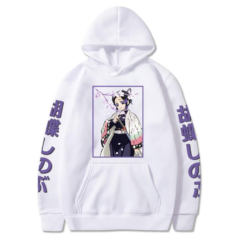 Butterfly Shinobu Fleece Large Size Couple Hoodie Hooded Sweater