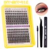 150 Tufts Of D-Song Single Tufts Of False Eyelashes 8-18Mmdiy Segmented Grafting Of Thick Eyelashes