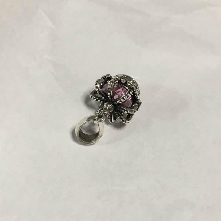 Used Justin Davis crown pendant top