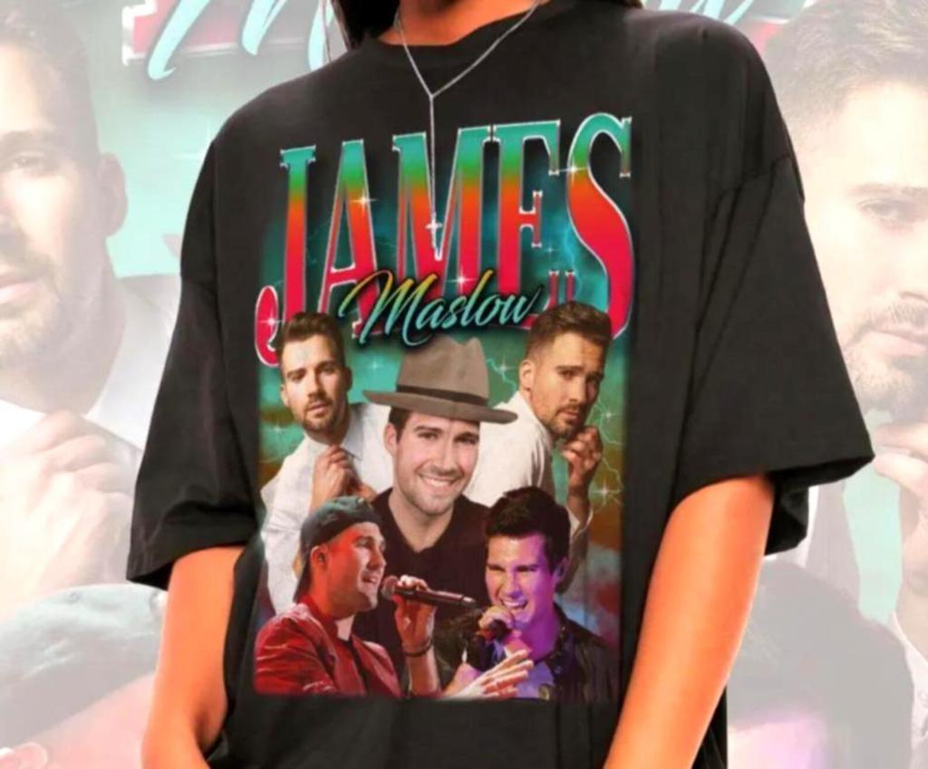 Unisex James Maslow Shirt – Big Time Rush Shirt,BTR Tshirt,Kendall Schmidt