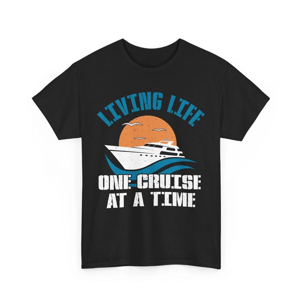Cruising Shirt, Living Life One Cruise At Time Cruise Boating Lovers T-shirt