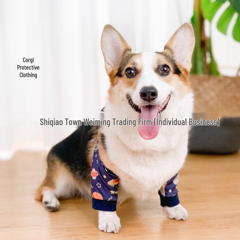 Schmutzabweisender Hunde-Ellenbogen- und Knieschutz für Corgis und Französische Bulldoggen - Grenzüberschreitender Bestseller