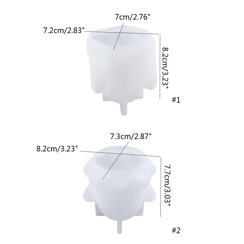 Bedside Lamp Mirror Silicone Mold Pendulum Table Mold Suitable for Epoxy Resin Diy Craft Jewelry Making Home Decoration