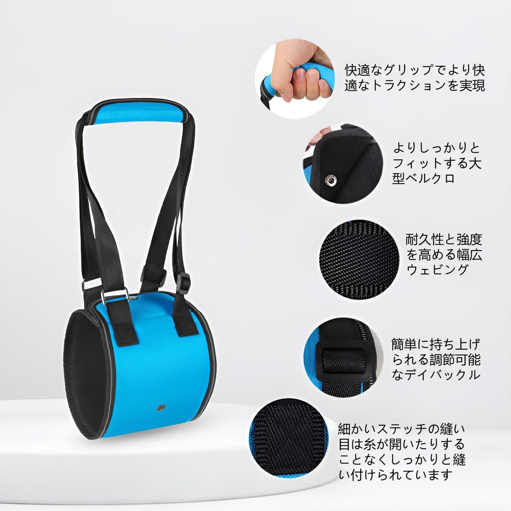 GIIPET Dog Walking Assistance Dog Care Supervised by Dog for Senior Hind Standing Walking Gentle Dig into the Body Leg Injury Assistance Harness,