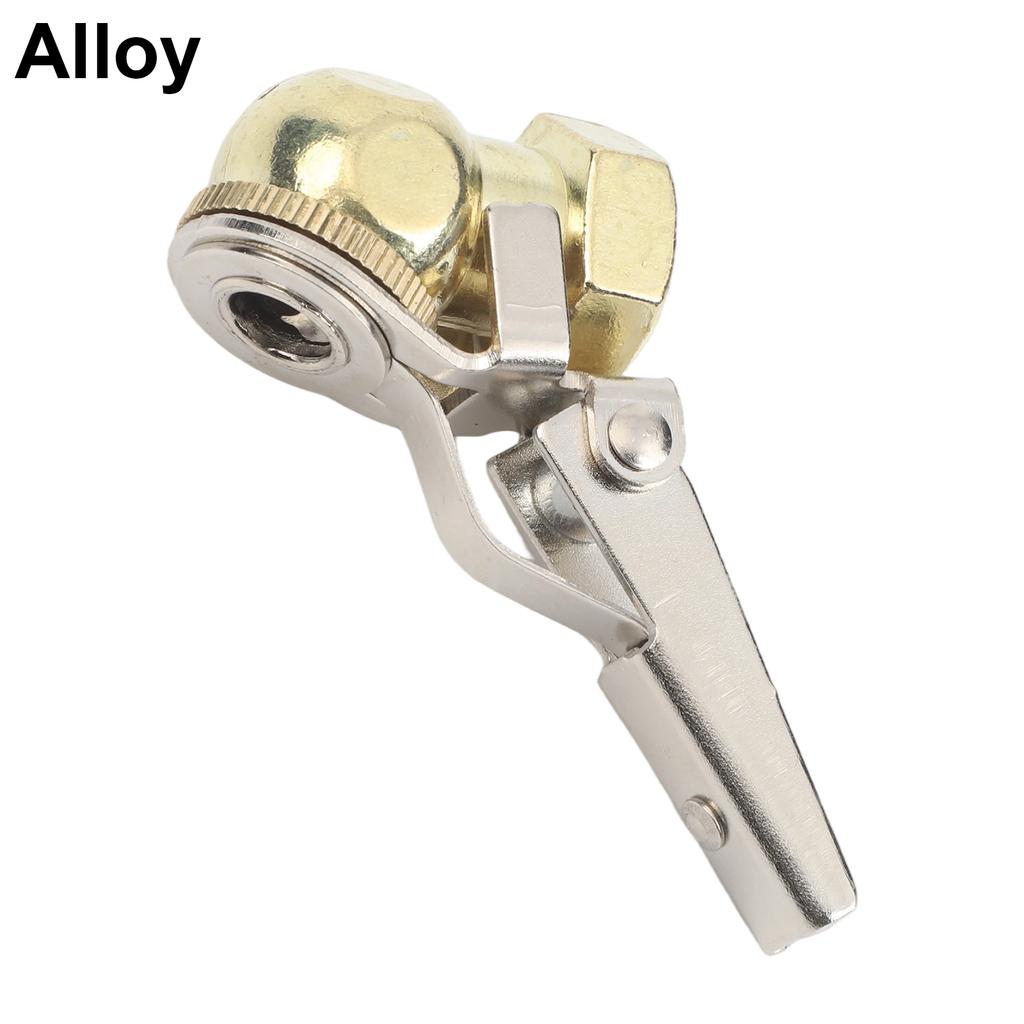 Alloy Material Ball Tire Connector Hose Barb Clip Tire Inflator Valve
