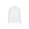 Maison Kitsune Animal Embroidered Polo Long Sleeve Shirt Men shirts White MM00413WC2010-P100