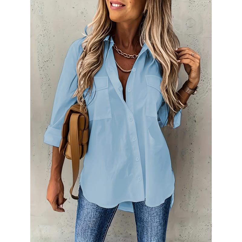 Irregular Loose Women's Blouse B40439
