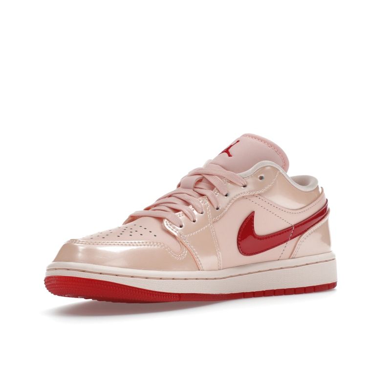 Air Jordan 1 Low SE Patent Valentines Day Dámské Tenisky Růžové Washed-Coral Gym-Red HF3174-600
