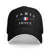 Individuelle Mode Paris Frankreich Flagge Baseballkappe Damen Unisex Verstellbar Unisex Papa Hut Sommer Sonnenhut