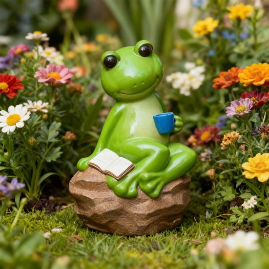 3D Frog Silicone Mold for Candles Soap Resin Plaster Crafts Flexible Casting Mold Reusable DIY Molding Kit Unique Cake Decorations