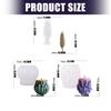 Lavender Series Candle Molds Castings Molds Feathers Silicone Moulds Epoxy Resin Molds Ornament Plasters Molds