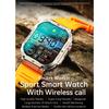 New Rugged Military Smart Watch Outdoor Sport Bracelet 1.96'' HD Display Sports Fitness AI Voice Smartwatch