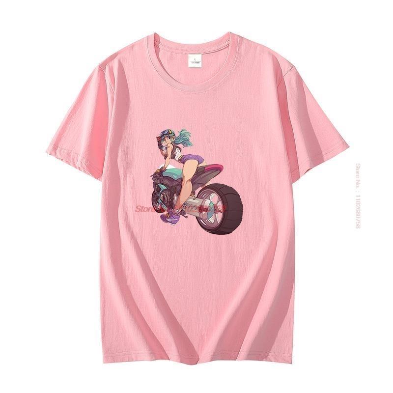 Bad Ass Girl Classic Graphic T Shirts Oversized Cotton Short Sleeve Tshirt Summer Fashion Harajuku Streetwear Unisexs Clothes