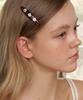 Fantastic Planet Oval Cubic Flower Hair Pin (2Colors)