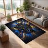 Borussia Dortmund Printed Flannel Area Rug Non Slip Soft Polyester Floor Carpet Indoor Decor Mat for Bedroom Living Room Sofa