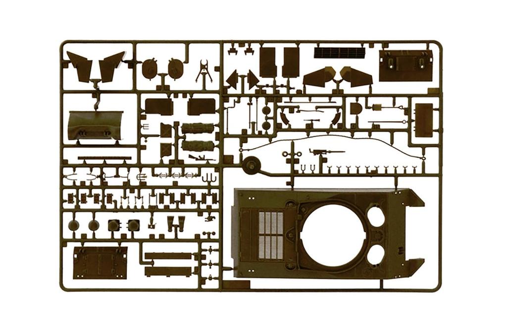 Platz Italeri 1/35 WWII US M4A2 Sherman Pacific Theater Plastic Model Kit IT6583 (Tank)