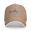 Cappellino da Baseball Squalo Bianco Visiera Termica Cappello da Sole Anime Unisex WoUnisexs