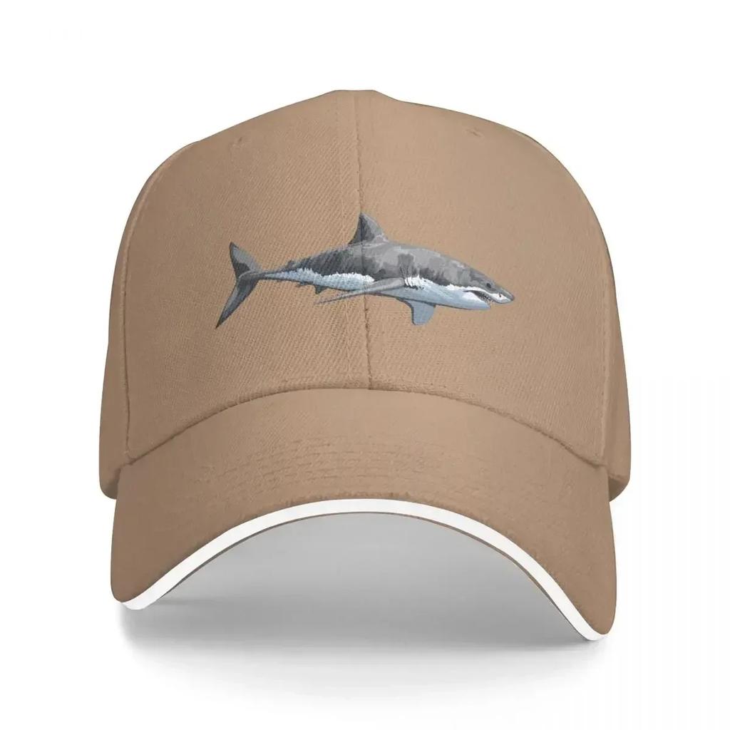 Cappellino da Baseball Squalo Bianco Visiera Termica Cappello da Sole Anime Unisex WoUnisexs