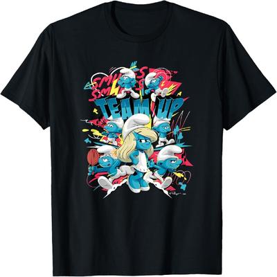 Smurfarna Filmen By-laget & Smurfan T-shirt